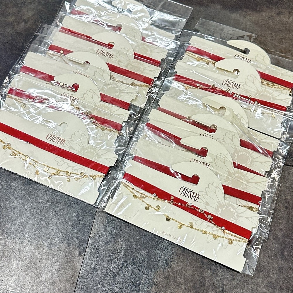 New Fashion Jewelry‎ Necklaces Lot Of 12 Choker Layered Wholesale Reseller Bulk